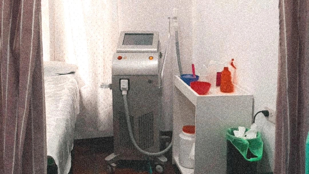 Equipamiento profesional de depilación láser en Shatto